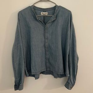 Madewell denim shirt